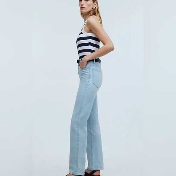 Madewell The Tall '90s Straight Jean - Picture 3 of 8